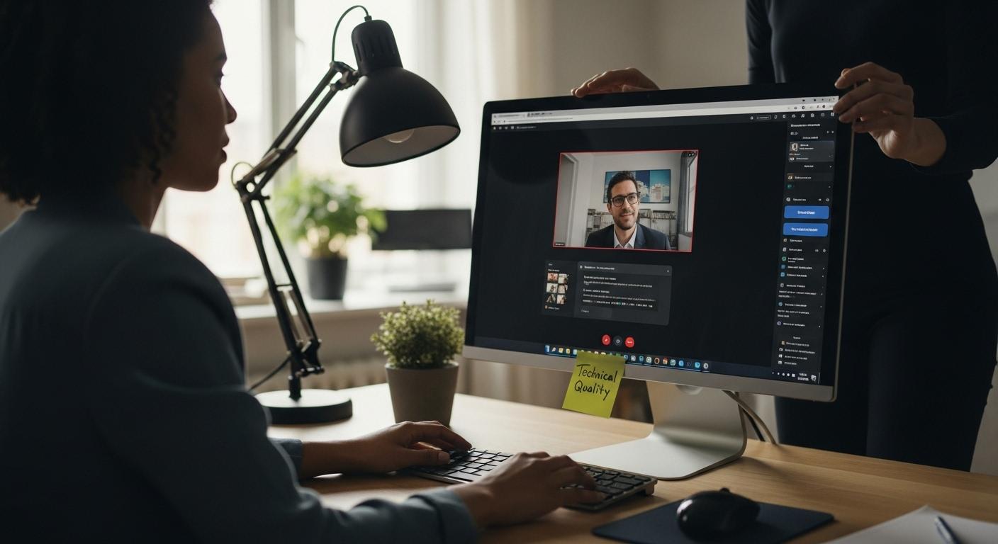 video call environment preparation