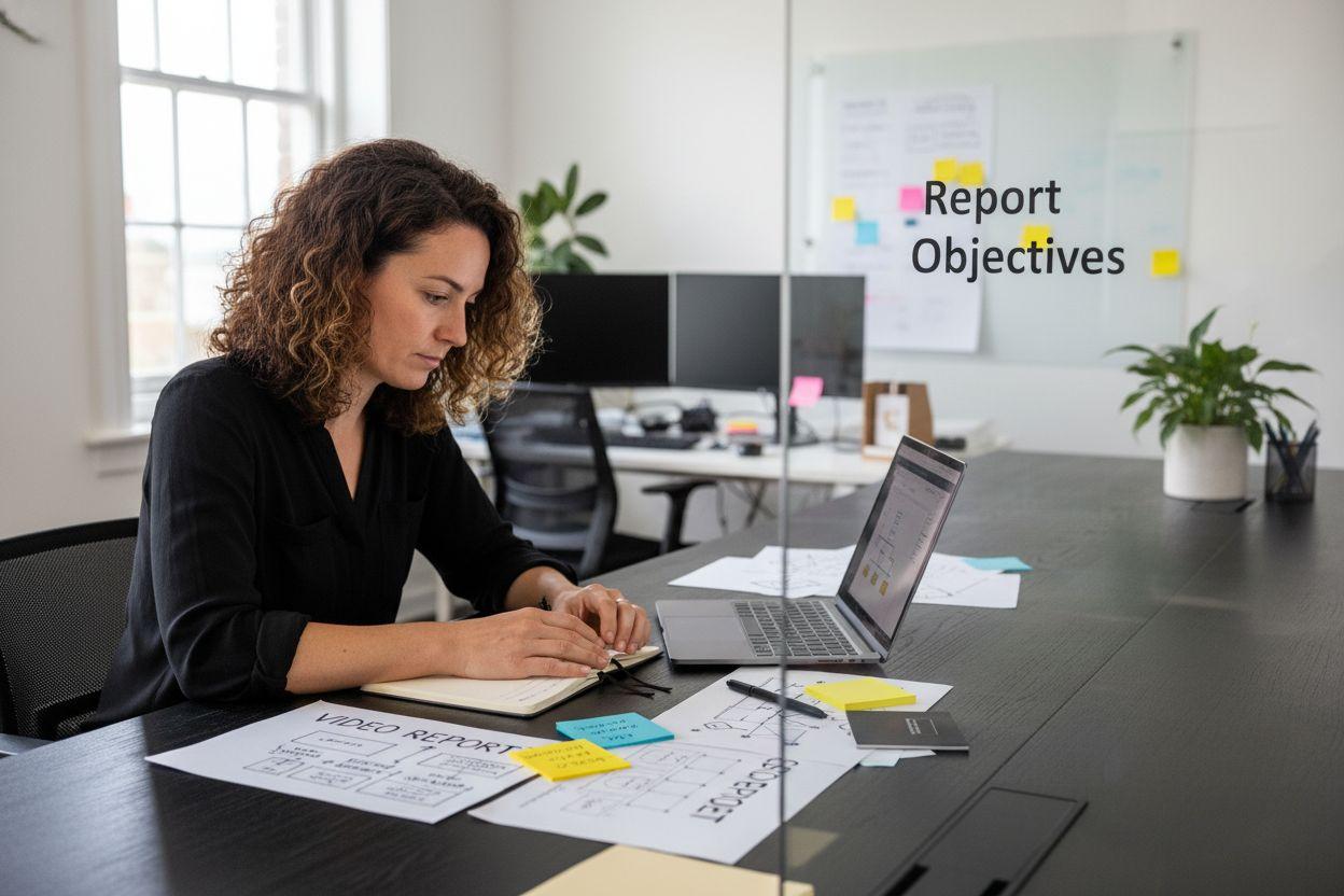 video report planning